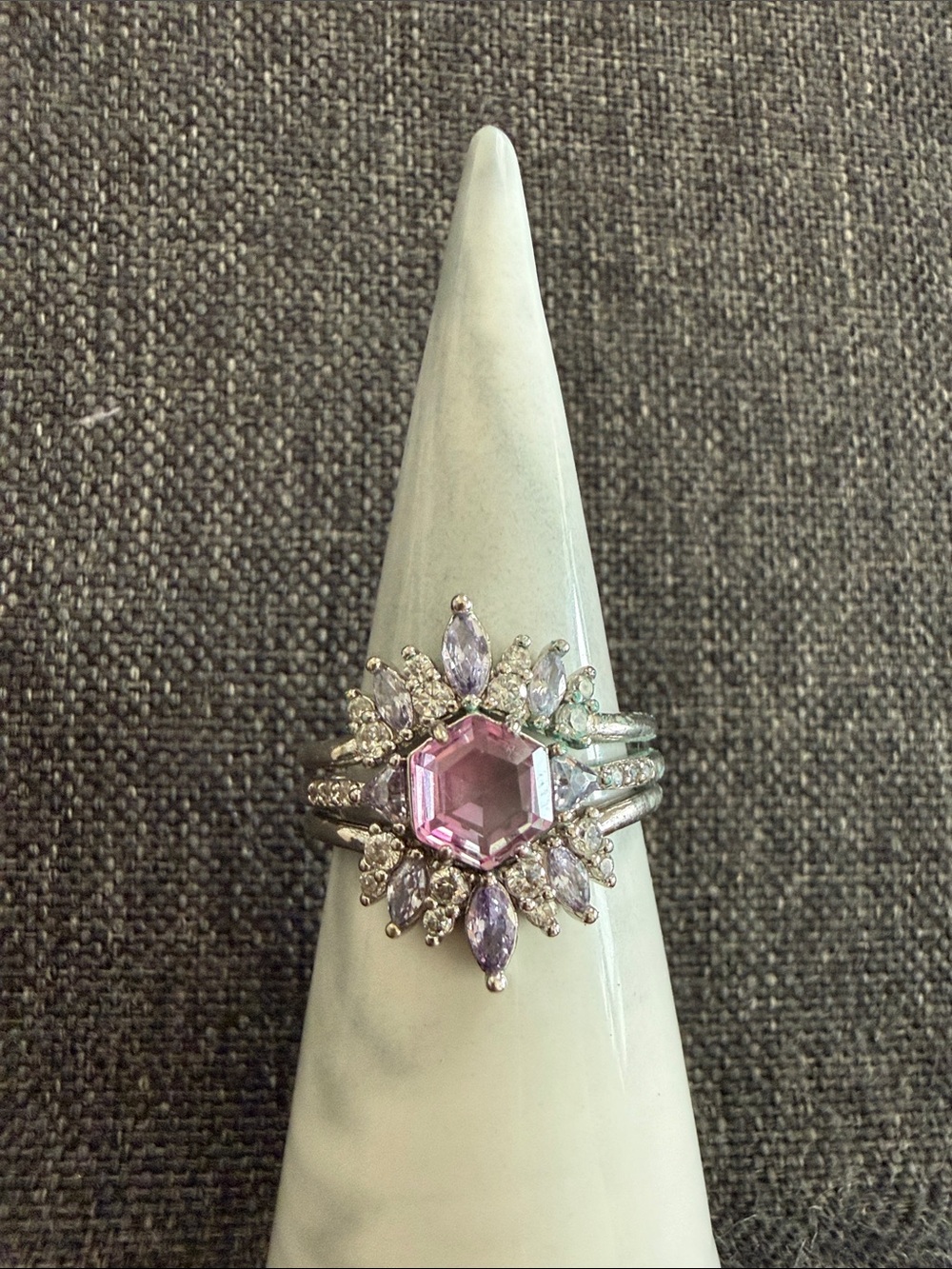 Bomb party mental health awareness ring Size 10
